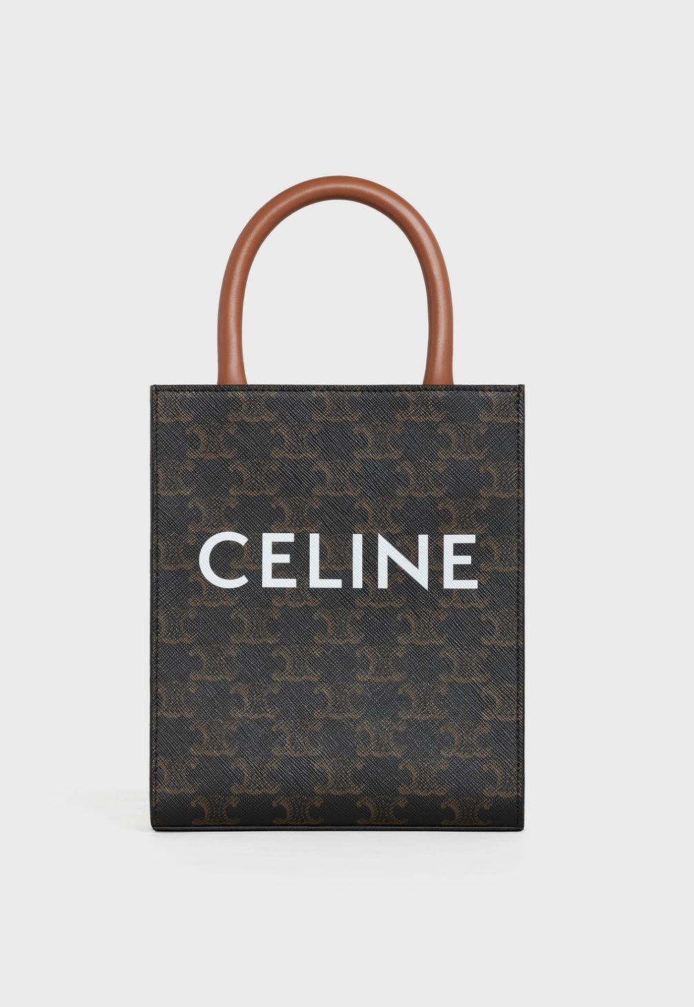 Celine TRIOMPHE帆布迷你型直式CABAS手袋