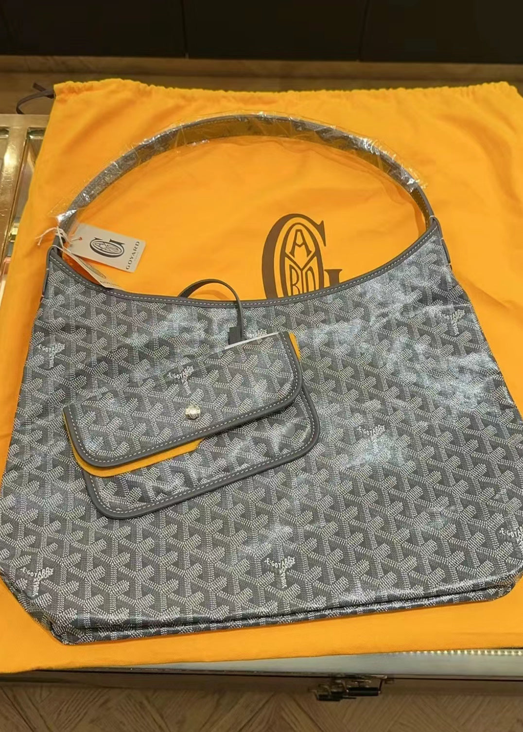 Goyard hobo 灰