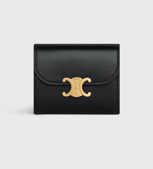 Celine Triomphe logo wallet