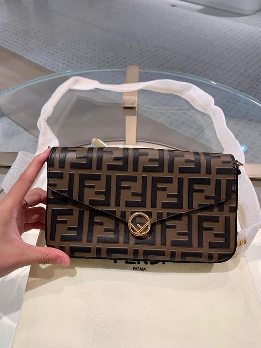 Fendi wallet on chain pouches三合一